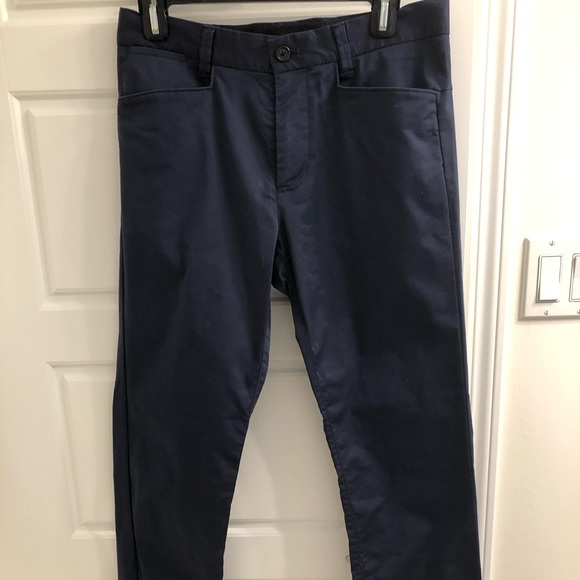 CALVIN KLEIN NAVY DRESS PANTS - Picture 1 of 2